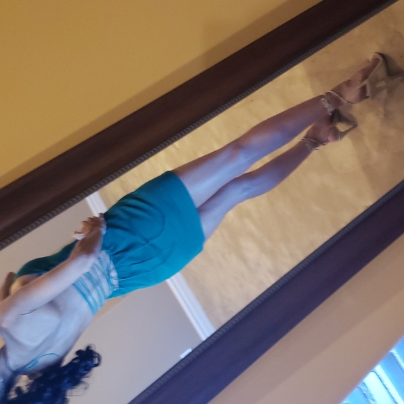 Tiger Mist Franc Corseted-back Green Halter dress, XS - Picture 12 of 16